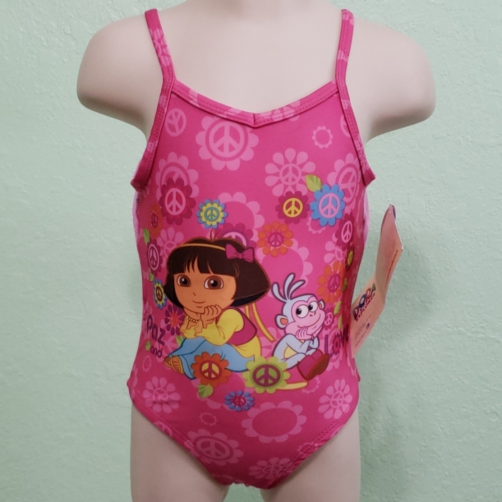DORA THE EXPLORER swim suit 12 mth 18 mth